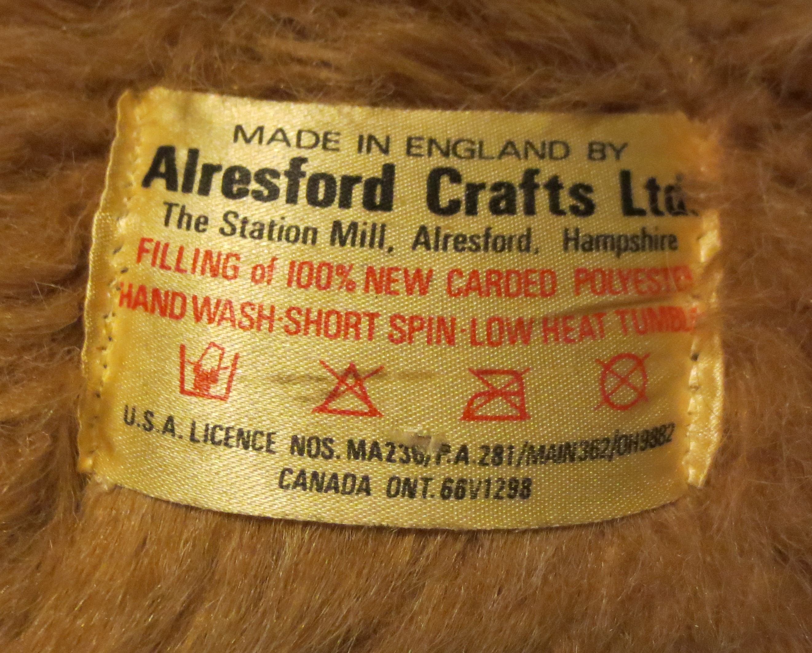 Alresford Crafts | Horace the Alresford Bear